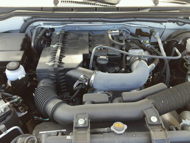 1N6BD0CT2HN742575 - 2017 NISSAN FRONTIER S WHITE photo 7