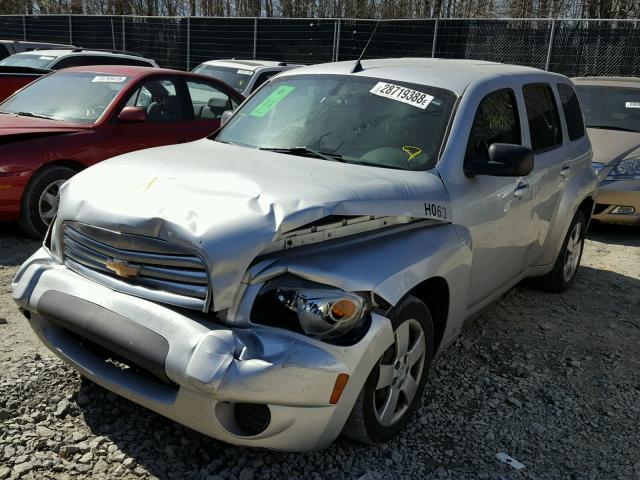 3GNCA13B69S589470 - 2009 CHEVROLET HHR LS SILVER photo 2