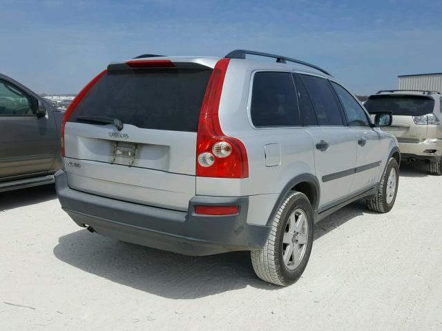 YV4CY592X61251440 - 2006 VOLVO XC90 SILVER photo 4