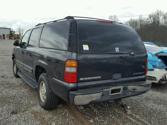 1GNFK16Z23J172584 - 2003 CHEVROLET SUBURBAN K GRAY photo 3