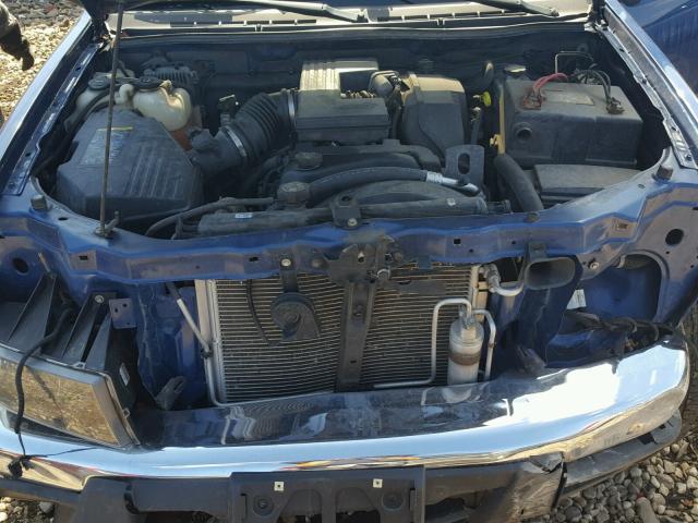 1GCDT136368151407 - 2006 CHEVROLET COLORADO BLUE photo 7