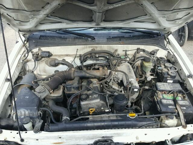 4TAPM62N5VZ228136 - 1997 TOYOTA TACOMA WHITE photo 7