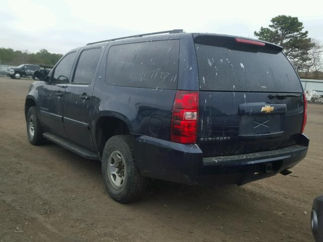 3GNGK26K47G274232 - 2007 CHEVROLET SUBURBAN K BLUE photo 3