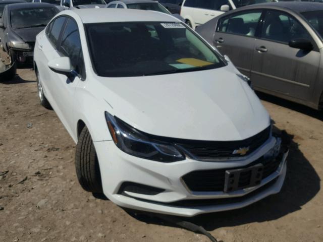 1G1BE5SM1H7244436 - 2017 CHEVROLET CRUZE LT WHITE photo 1