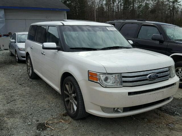 2FMGK5DC8ABA90598 - 2010 FORD FLEX LIMIT WHITE photo 1