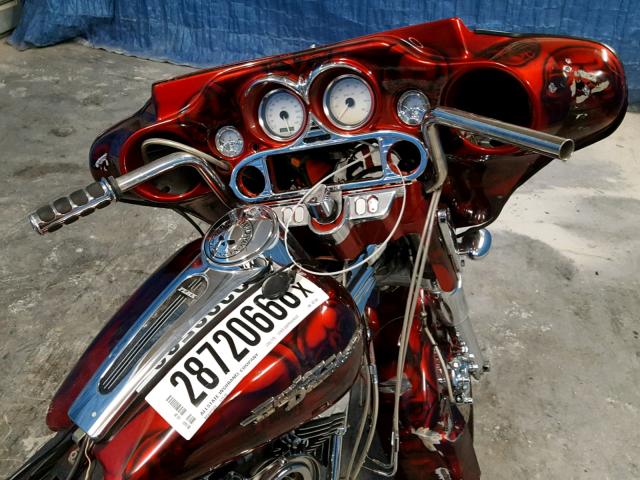 1HD1KAV116Y601366 - 2006 HARLEY-DAVIDSON FLHX RED photo 5