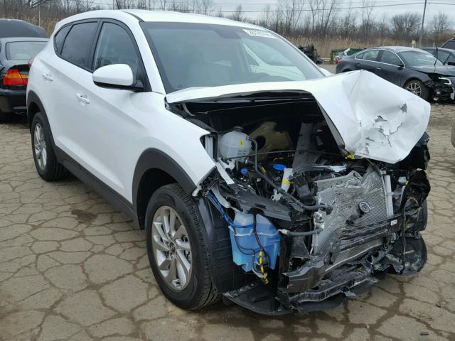 KM8J23A42HU391573 - 2017 HYUNDAI TUCSON SE WHITE photo 1