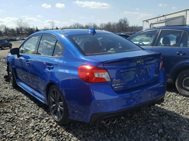 JF1VA1E64H9838857 - 2017 SUBARU WRX PREMIU BLUE photo 3