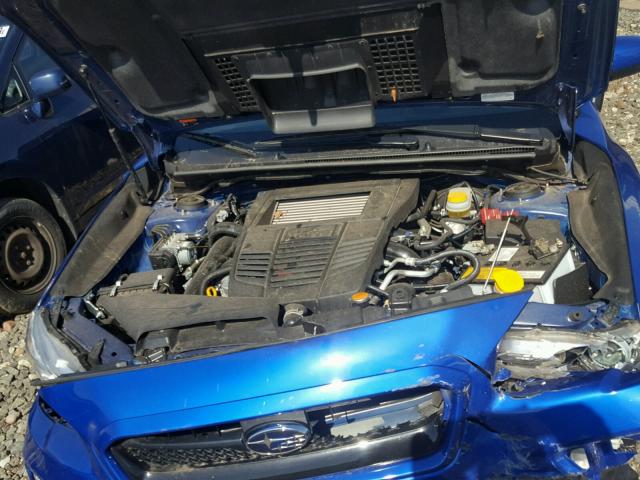 JF1VA1E64H9838857 - 2017 SUBARU WRX PREMIU BLUE photo 7