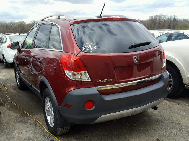 3GSCL33P39S569479 - 2009 SATURN VUE XE MAROON photo 3