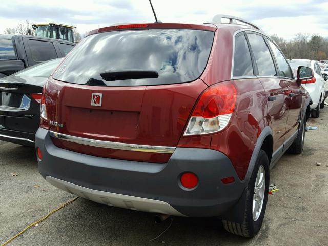 3GSCL33P39S569479 - 2009 SATURN VUE XE MAROON photo 4