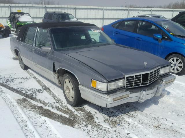 1G6CD53B0P4261968 - 1993 CADILLAC DEVILLE GRAY photo 1