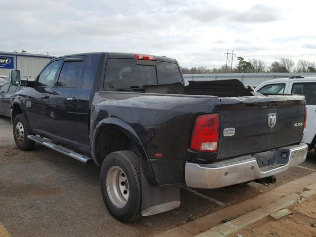 0K962723840 - 2012 DODGE RAM TRUCK BLACK photo 3