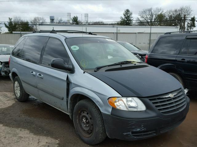 1A4GP45R66B540775 - 2006 CHRYSLER TOWN & COU BLUE photo 1