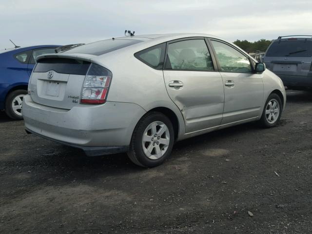 JTDKB20U850116992 - 2005 TOYOTA PRIUS SILVER photo 4