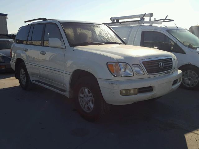 JT6HT00W8Y0117648 - 2000 LEXUS LX 470 WHITE photo 1