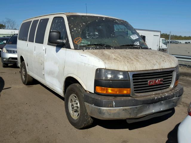 1GJGG25K281235319 - 2008 GMC SAVANA G25 WHITE photo 1