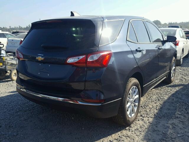 3GNAXHEV5JS537788 - 2018 CHEVROLET EQUINOX LS BLUE photo 4