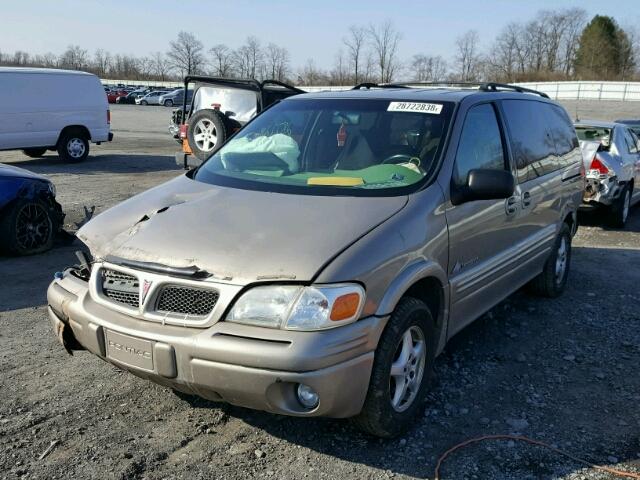 1GMDX03E0XD128063 - 1999 PONTIAC MONTANA / GRAY photo 2