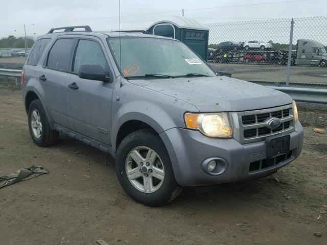 1FMCU59H28KC44767 - 2008 FORD ESCAPE HEV GRAY photo 1