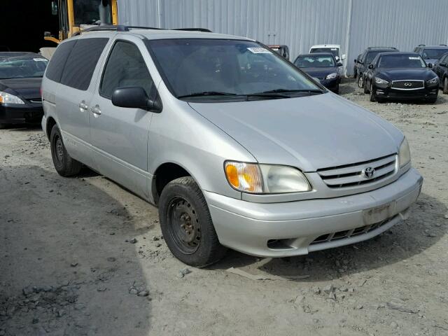 4T3ZF13C53U555205 - 2003 TOYOTA SIENNA LE SILVER photo 1