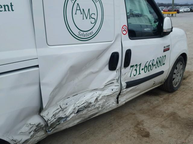 ZFBERFBT3G6B53183 - 2016 RAM PROMASTER WHITE photo 9