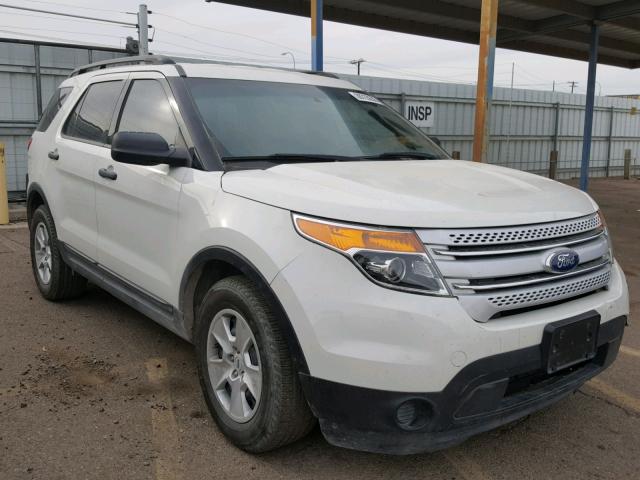 1FMHK7B87CGA60356 - 2012 FORD EXPLORER WHITE photo 1