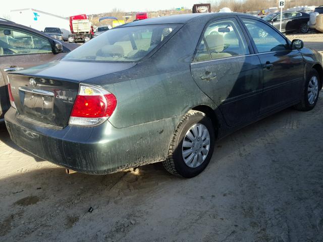 4T1BE32K76U125942 - 2006 TOYOTA CAMRY LE GREEN photo 4