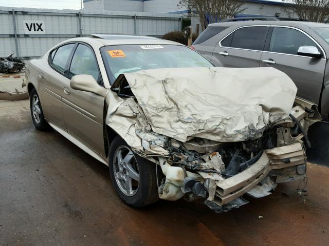 2G2WS522641202825 - 2004 PONTIAC GRAND PRIX GOLD photo 1