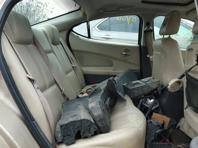 2G2WS522641202825 - 2004 PONTIAC GRAND PRIX GOLD photo 6