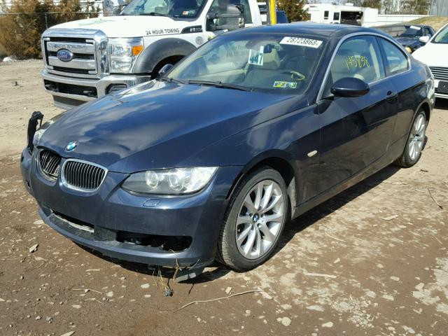 WBAWC73528E062674 - 2008 BMW 335 XI BLUE photo 2