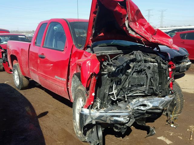 1GTSKVE38AZ107670 - 2010 GMC SIERRA K15 RED photo 1