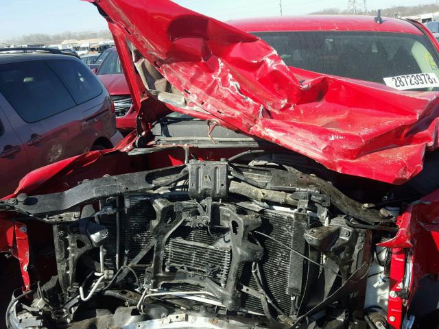 1GTSKVE38AZ107670 - 2010 GMC SIERRA K15 RED photo 7