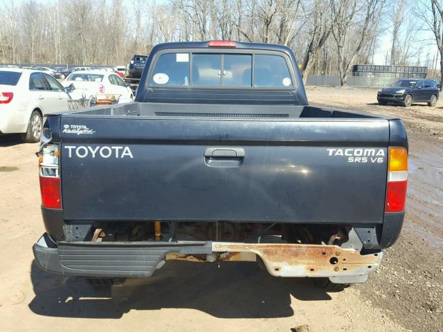 4TAWN72N9WZ088253 - 1998 TOYOTA TACOMA XTR BLACK photo 9