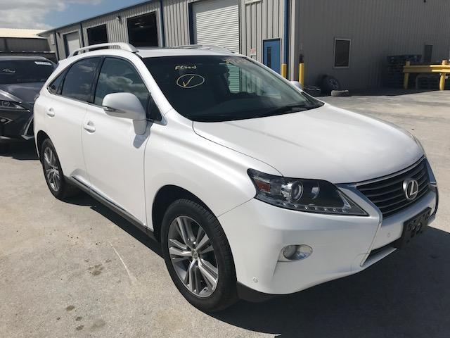 2T2ZK1BAXFC162418 - 2015 LEXUS RX 350 WHITE photo 1