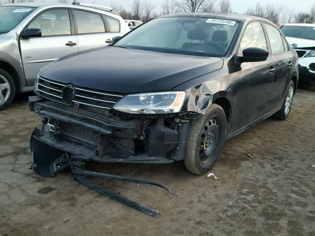 3VW1K7AJ4FM233672 - 2015 VOLKSWAGEN JETTA BASE 黑色 照片 2