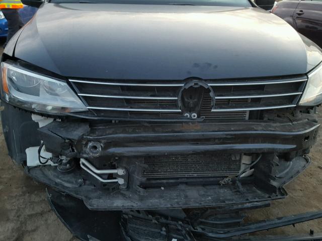 3VW1K7AJ4FM233672 - 2015 VOLKSWAGEN JETTA BASE 黑色 照片 9
