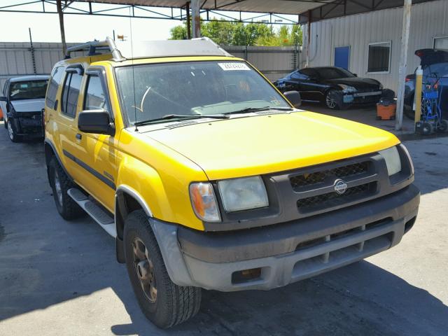 5N1ED28Y71C572274 - 2001 NISSAN XTERRA XE YELLOW photo 1