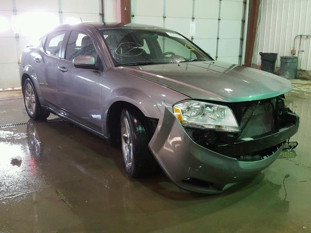 1C3CDZEG4CN329856 - 2012 DODGE AVENGER SX GRAY photo 1