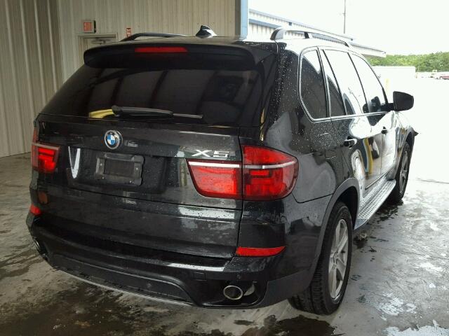 5UXZW0C58CL673195 - 2012 BMW X5 XDRIVE3 BLACK photo 4