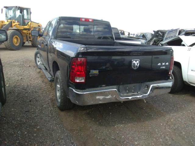 1D7RV1GP3BS616077 - 2011 DODGE RAM 1500 BLACK photo 3