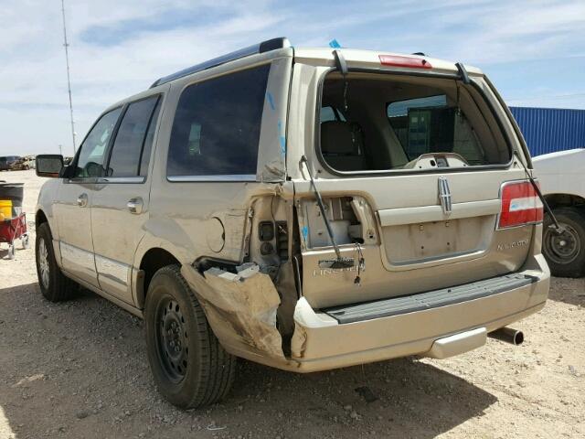 5LMFU27508LJ11047 - 2008 LINCOLN NAVIGATOR GOLD photo 3