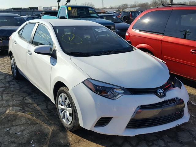 5YFBURHE0GP524167 - 2016 TOYOTA COROLLA L WHITE photo 1