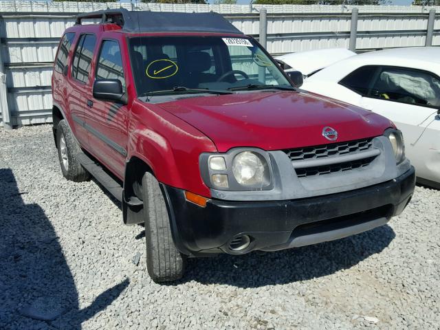 5N1ED28T83C632036 - 2003 NISSAN XTERRA XE RED photo 1