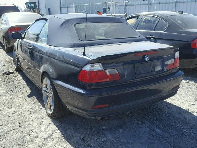 WBABR3349YEA83716 - 2000 BMW 323 CI BLUE photo 3