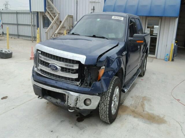 1FTFW1EF7DFD03310 - 2013 FORD F150 SUPER BLUE photo 9