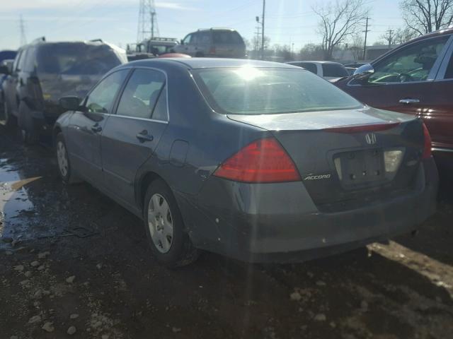 1HGCM56486A127379 - 2006 HONDA ACCORD LX GRAY photo 3