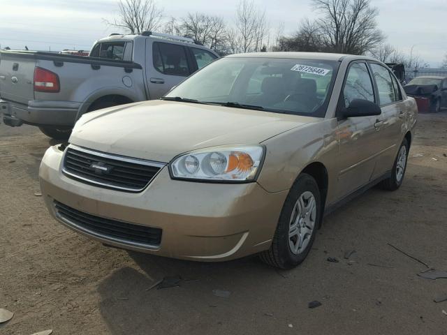 1G1ZS58F87F179587 - 2007 CHEVROLET MALIBU LS GOLD photo 2