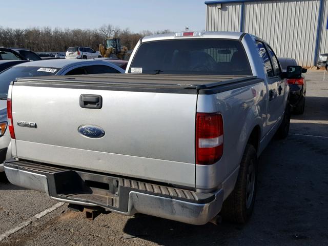 1FTPW12V18FB74583 - 2008 FORD F150 SUPER SILVER photo 4