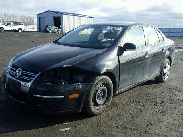 3VWPF71K05M614117 - 2005 VOLKSWAGEN NEW JETTA BLACK photo 2